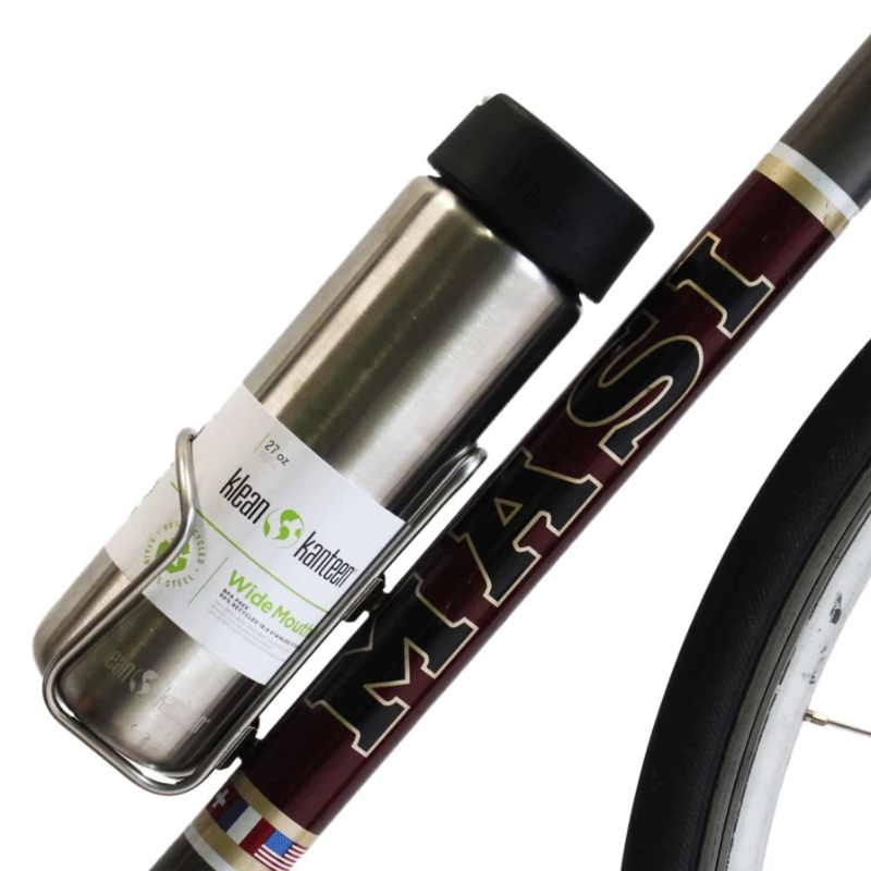 King Cage RVS flat top bidonhouder