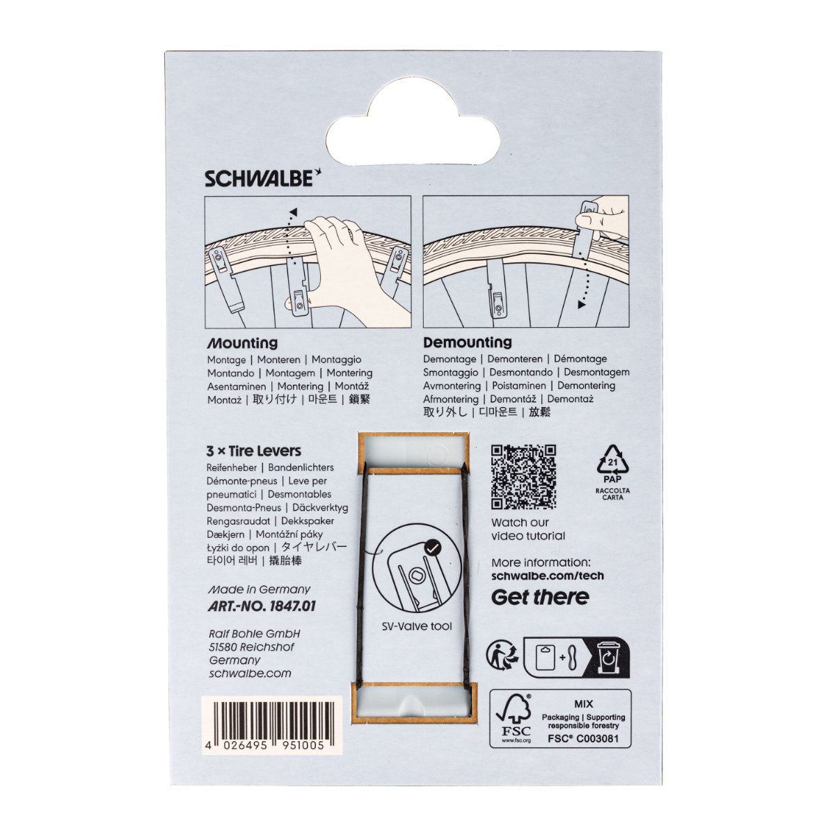 Schwalbe bandenlichters (3 stuks) - Afbeelding 2